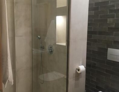 bathroom and toilet